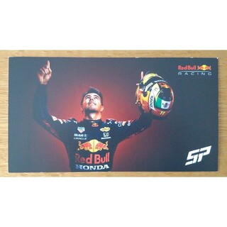セルジオ・ペレス公式ドライバーズカード F1 2021年レッドブル(スポーツ選手)