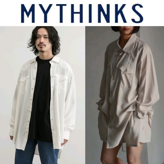 22SS MYTHINKS RAYON SILK WESTERN SHIRTシャツ