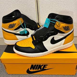 ナイキ(NIKE)のAIR JORDAN 1 RETRO HIGH OG TAXI US10(スニーカー)