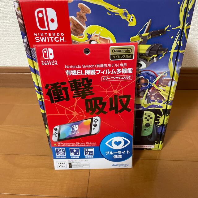 Nintendo Switch 有機ELモデル スプラトゥーン3エディション エンタメ/ホビーのゲームソフト/ゲーム機本体(家庭用ゲーム機本体)の商品写真