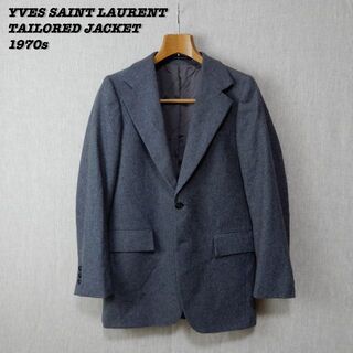 サンローラン(Saint Laurent)のYVES SAINT LAURENT TAILORED JACKET Gray(テーラードジャケット)