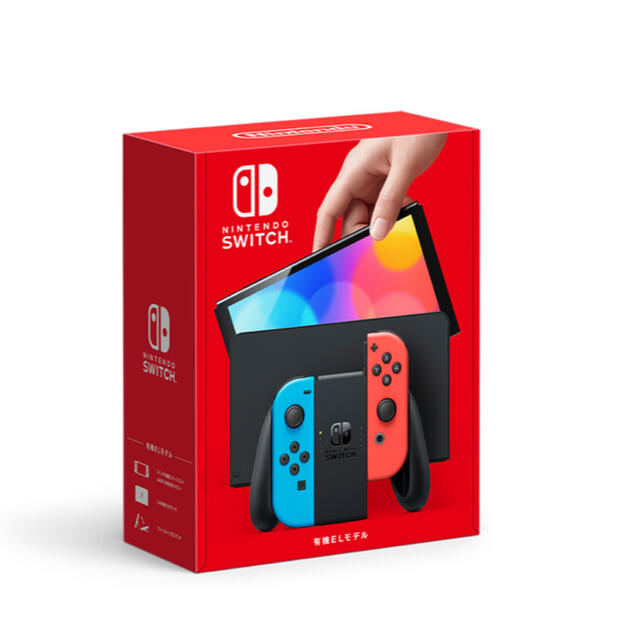 新品未開封】Switch 有機EL本体 ネオンブルー&レッド - 家庭用ゲーム機本体