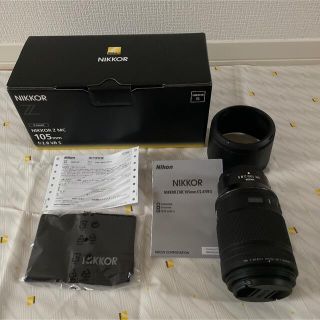 ニコン(Nikon)の【極美品】Nikon NIKKOR Z MC 105mm f/2.8 VR S(レンズ(単焦点))