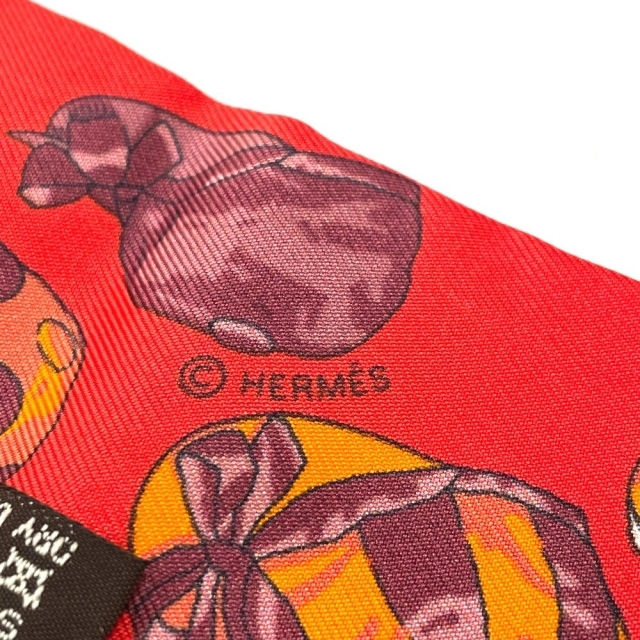 Hermes   エルメス HERMES ツイリー JOCKEY 馬術用帽子柄 アクセサリー