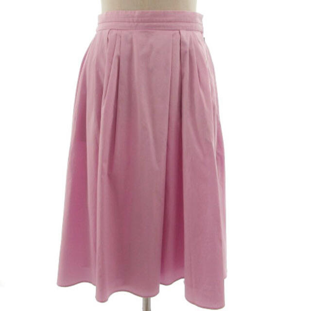 URBAN RESEARCH(アーバンリサーチ)のアーバンリサーチ スカート フレア ミディ丈 テールカット ピンク Free レディースのスカート(ひざ丈スカート)の商品写真