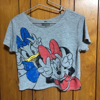 ディズニー(Disney)のTシャツ　レディース　カットソー　ミッキーマウス　ミニーマウス　デイジーダック(Tシャツ(半袖/袖なし))