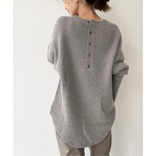 アパルトモンドゥーズィエムクラス(L'Appartement DEUXIEME CLASSE)の❣️未使用タグ付L'Appartement Thermal Knit べージュA(ニット/セーター)