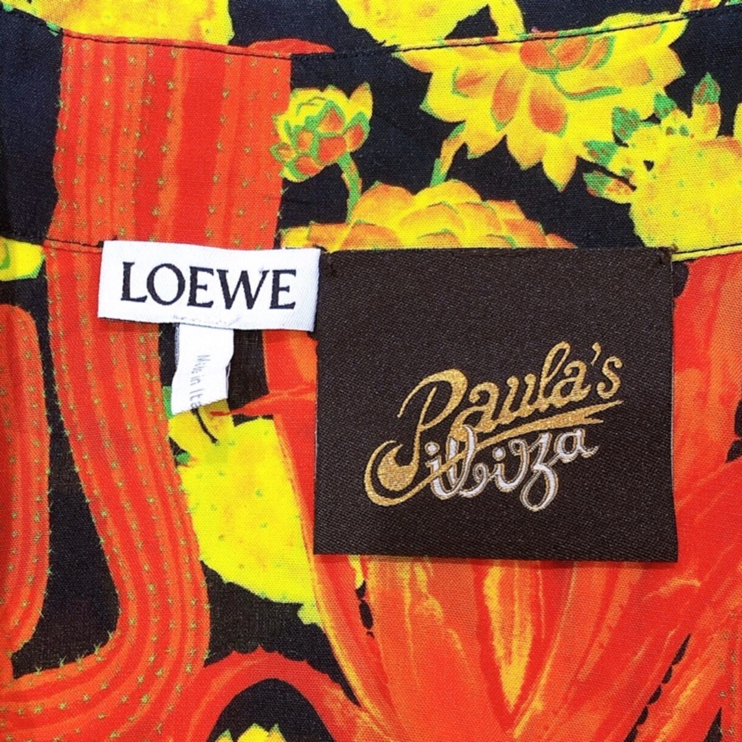 ロエベ LOEWE サボテンプリントブラウス ブラウス レディース【中古】