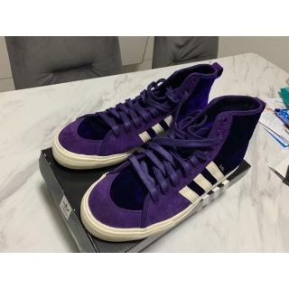 アディダス(adidas)のadidas Matchcourt High RX Smith Purple (スニーカー)