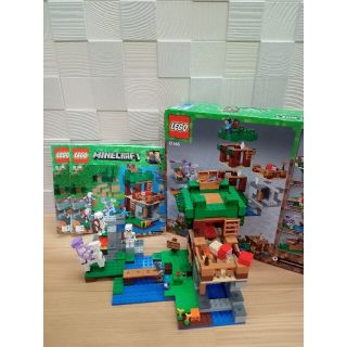 レゴ(Lego)の【LEGO】レゴ マインクラフト スケルトンアタック21146 廃盤(その他)