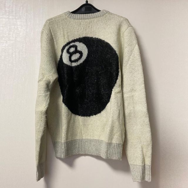 STUSSY BRUSHED DOT SWEATER モヘアセーター Lサイズ ueamericadelsur