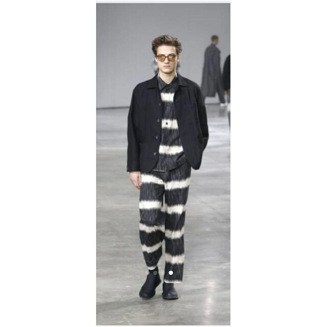 パンツISSEY MIYAKE MEN 19AW IKAT BORDER 1サイズ