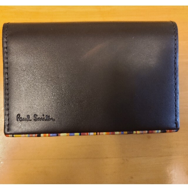 Paul Smith(ポールスミス)のPaul Smith　名刺入れ　革製　ダークブラウン メンズのファッション小物(名刺入れ/定期入れ)の商品写真