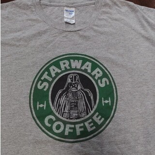 スターバックスコーヒー(Starbucks Coffee)のSTARWARS COFFEE STARBUCKS　Tシャツ　XＬ(Tシャツ/カットソー(半袖/袖なし))