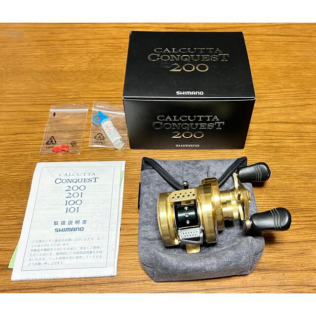 SHIMANO(シマノ)のシマノカルカッタコンクエスト200  スポーツ/アウトドアのフィッシング(リール)の商品写真