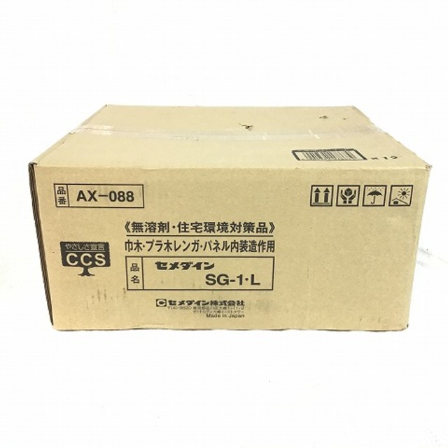 セメダイン SG-1L 建築内装用 接?着?剤 AX-088 1kg 箱入 入数:12