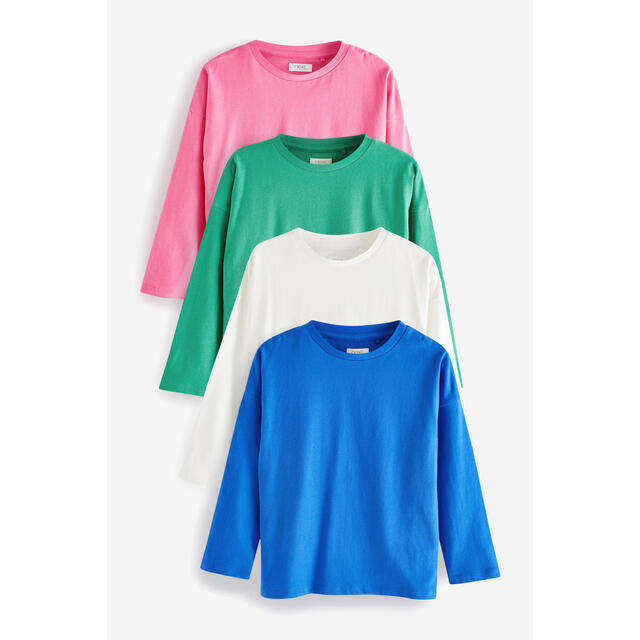 日本最大のブランド 女の子 - NEXT 長袖 カラフル Tシャツ Tシャツ+カットソー 日本最大のブランド 女の子 - NEXT 長袖 カラフル Tシャツ Tシャツ+カットソー