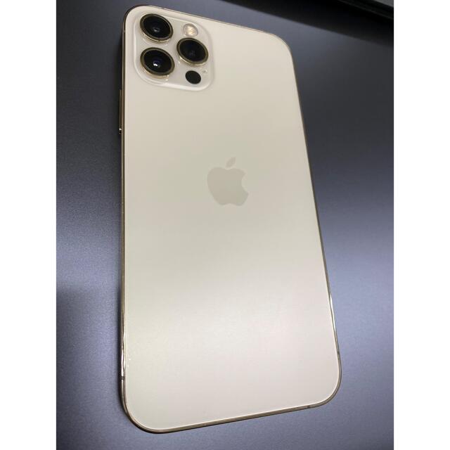 配送員設置 ※真宮 iPhone12Pro 256GB ゴールド スマートフォン本体