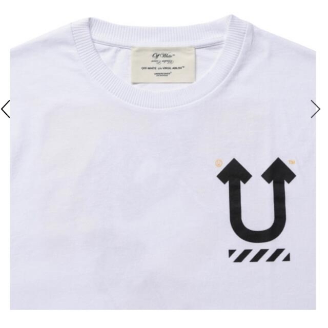 OFF-WHITE(オフホワイト)のoff white undercover コラボTEE オフホワイト メンズのトップス(Tシャツ/カットソー(半袖/袖なし))の商品写真