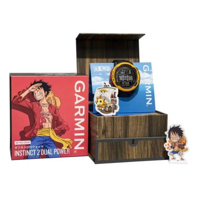 超熱 GARMIN Instinct 2 Dual Power ルフィ ウォッチ 腕時計(デジタル