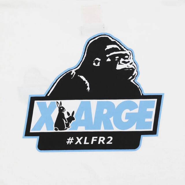 XLARGE(エクストララージ)のXLARGE collaboration with #FR2 T-shirt  メンズのトップス(Tシャツ/カットソー(半袖/袖なし))の商品写真