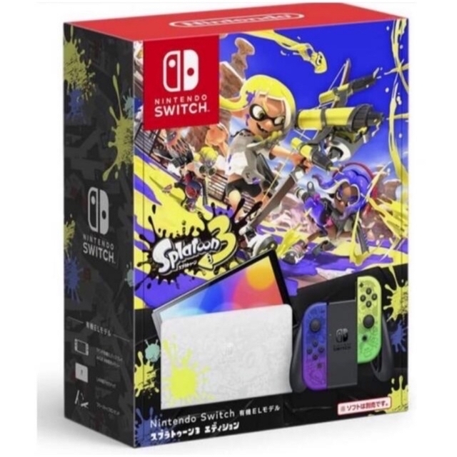 保証書有り　Nintendo Switch 本体 有機EL スプラトゥーン3ED