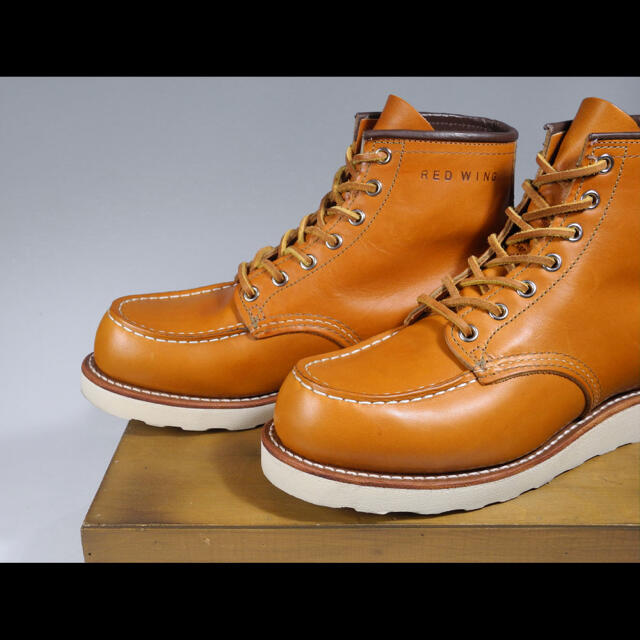 REDWING(レッドウィング)の9875ゴールドラセットアイリッシュセッター犬タグ復刻875 BEAMS メンズの靴/シューズ(ブーツ)の商品写真