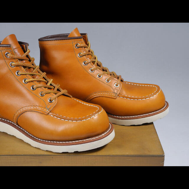 REDWING(レッドウィング)の9875ゴールドラセットアイリッシュセッター犬タグ復刻875 BEAMS メンズの靴/シューズ(ブーツ)の商品写真