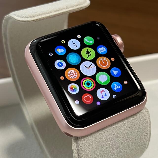 【apple watch美品】series2 38mm Rose Gold