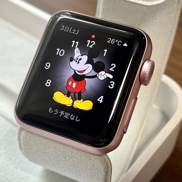 Apple Watch2 アップルウォッチ 38mm RoseGold ピンク, 携帯電話