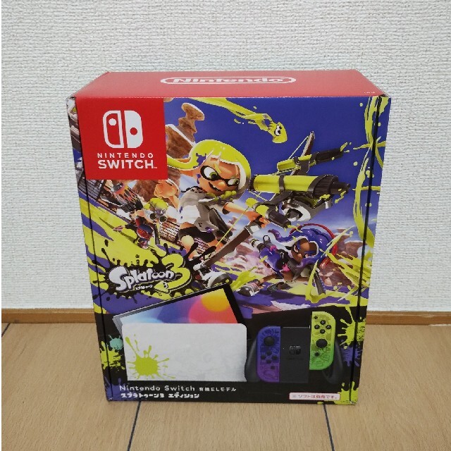 新品Nintendo Switch 有機ELモデル スプラトゥーン3エディションエンタメホビー