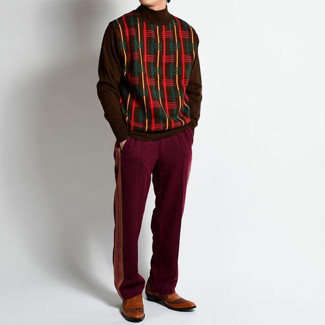 SASQUATCHfabrix.(サスクワッチファブリックス)のRASTA HI-GAUGE MOCKNECK KNIT メンズのトップス(ニット/セーター)の商品写真