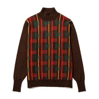 サスクワッチファブリックス(SASQUATCHfabrix.)のRASTA HI-GAUGE MOCKNECK KNIT(ニット/セーター)