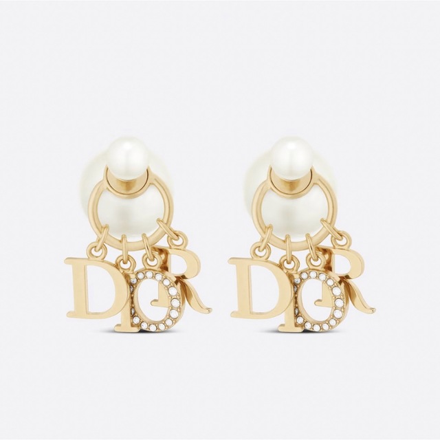 新品 DIOR TRIBALES ピアス ディオール ピアス ゴールド