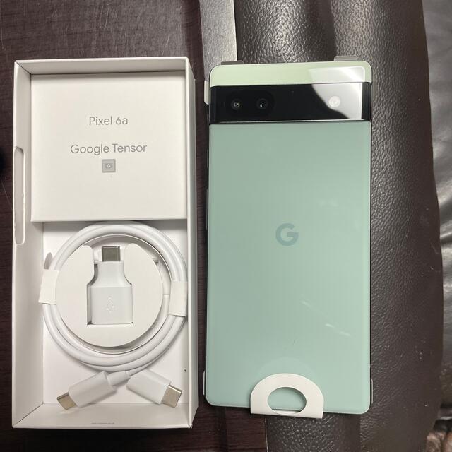 スマートフォン本体Google Pixel6a セージ