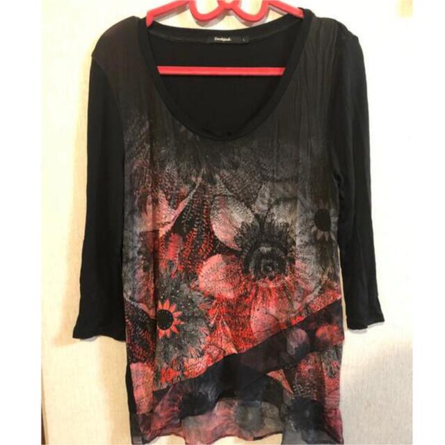 DESIGUAL(デシグアル)のDesigual カットソー レディースのトップス(Tシャツ(長袖/七分))の商品写真