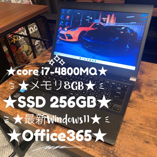 i7 4800MQ★8GB★SSD 256GB★Windows11★office