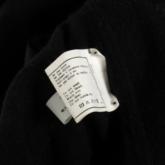 CHANEL(シャネル)のシャネル CHANEL サイドテープ ニット タイトスカート ひざ丈 42 レディースのスカート(ひざ丈スカート)の商品写真
