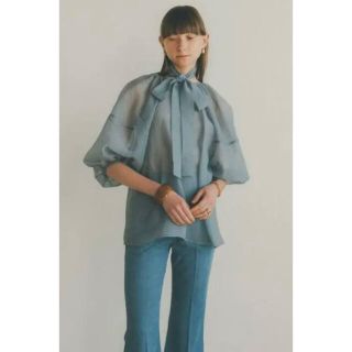 クラネ(CLANE)のCLANE BALLON SHEER PUFF TOPS クラネ(シャツ/ブラウス(長袖/七分))