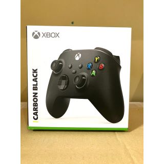 エックスボックス(Xbox)の新品未開封 X box ワイヤレス コントローラー （カーボンブラック） 箱キズ(その他)