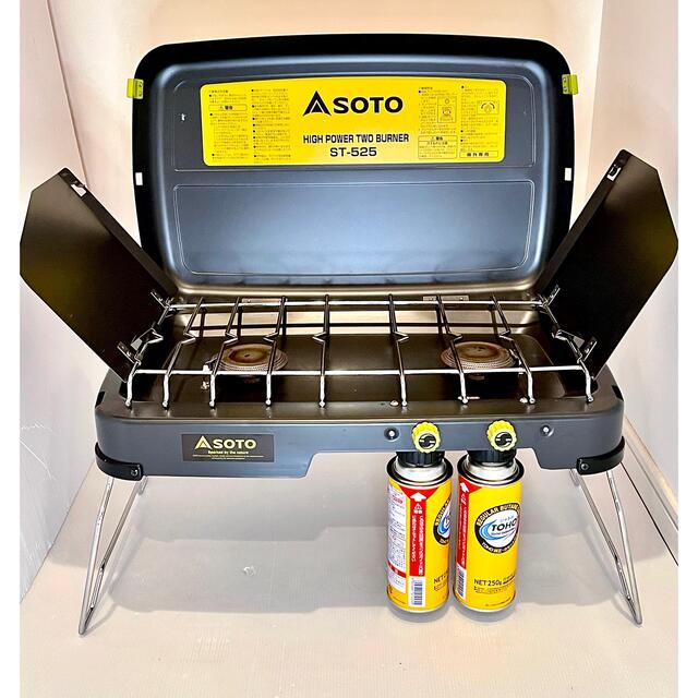 SOTO ハイパワーツーバーナー ST-525 【動作確認済】【クリーニング済