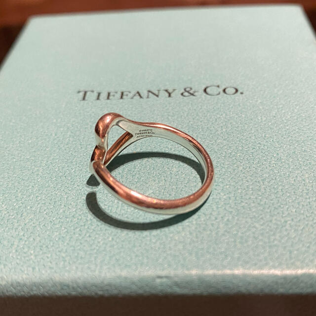 Tiffany & Co.(ティファニー)のティファニー オープンハートリング　エルサ・ペレッティ レディースのアクセサリー(リング(指輪))の商品写真