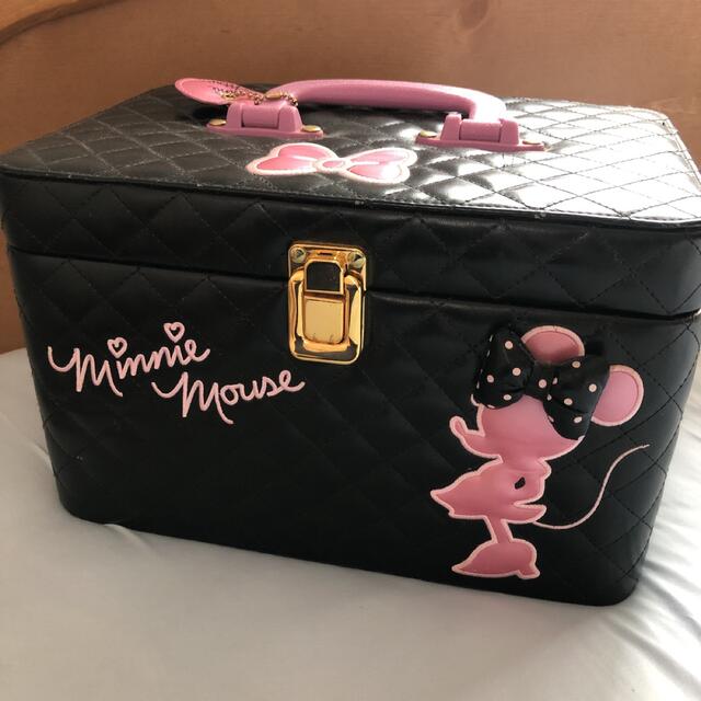 ミニーマウス - ディズニー ミニー メイクボックス メイクポーチの通販 by u｜ミニーマウスならラクマ