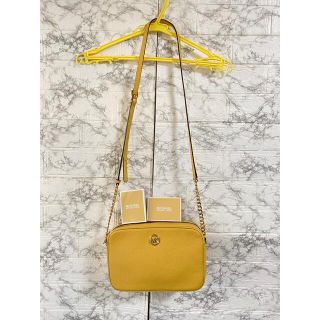 マイケルコース(Michael Kors)のマイケルコース チェーン ショルダー バッグ マスタードイエロー(ショルダーバッグ)