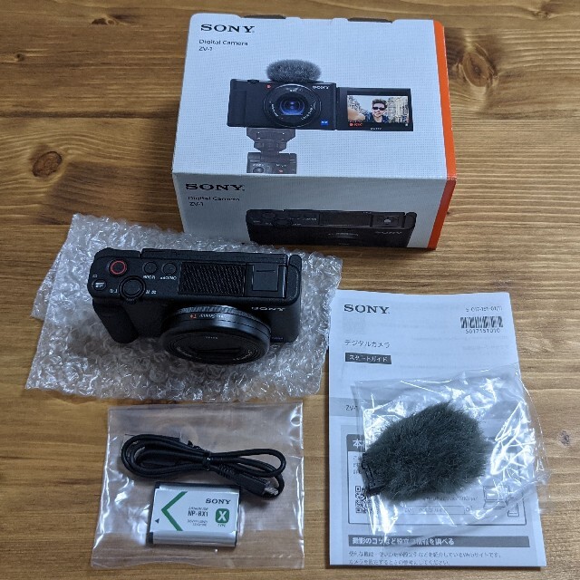 SONY - 美品 1年保証 SONY VLOGCAM ZV-1 VLOG CAMの通販 by ぱいん's