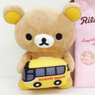 リラックマ はとバス 乗車限定 ぶらさげぬいぐるみ