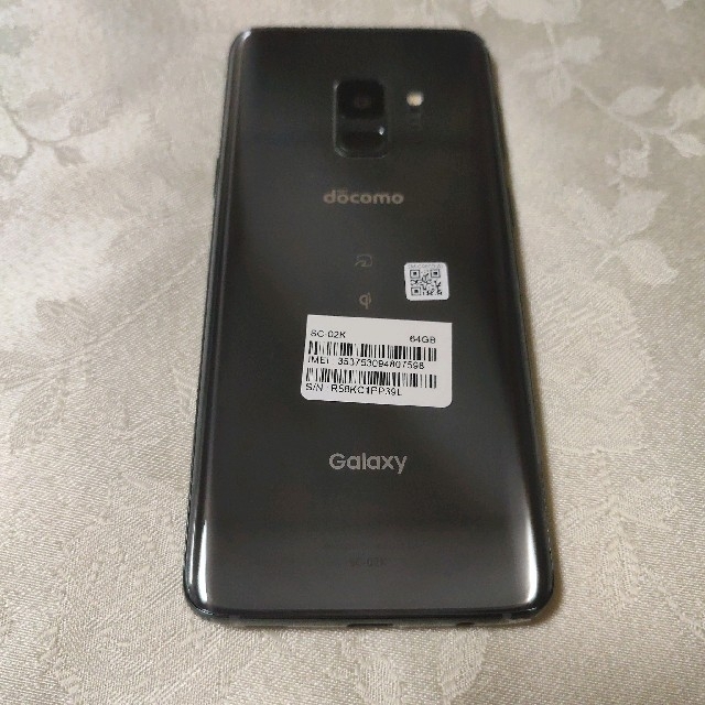 Galaxy S9 SC-02K docomoほぼ未使用品 スマホ/家電/カメラのスマートフォン/携帯電話(スマートフォン本体)の商品写真