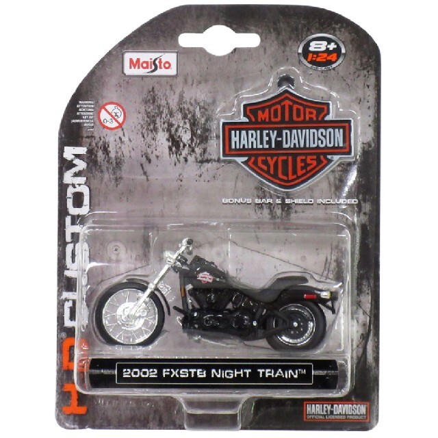 Harley Davidson(ハーレーダビッドソン)の④ ハーレーダビッドソン ミニカー ミニチュア ダイキャスト 1/24 マイスト エンタメ/ホビーのおもちゃ/ぬいぐるみ(ミニカー)の商品写真