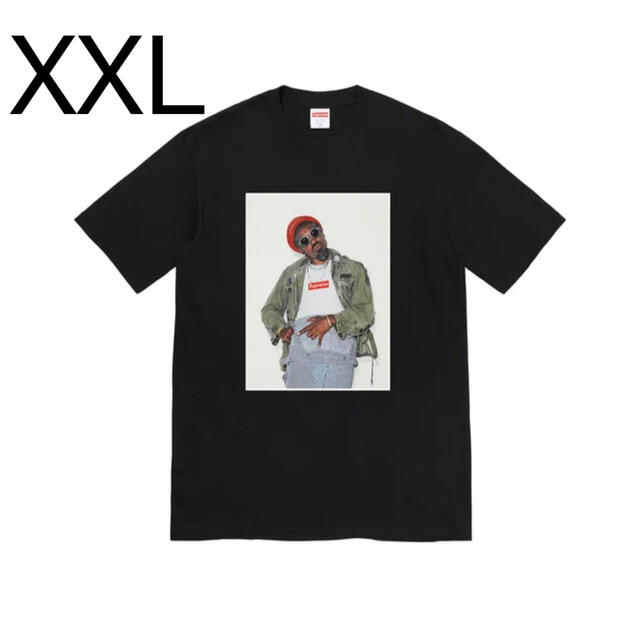 Supreme Andre 3000 Tee "Black" XXL