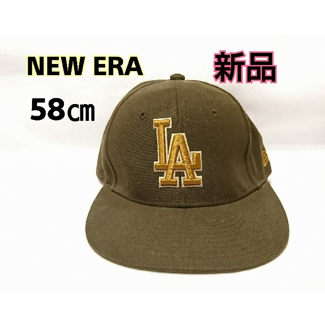 【値下げ】ニューエラ キャップ 帽子 LA 茶色 ブラウンニューエラ